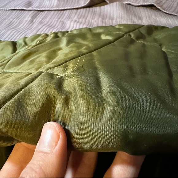 Vintage army green liner jacket // medium - Picture 12 of 12